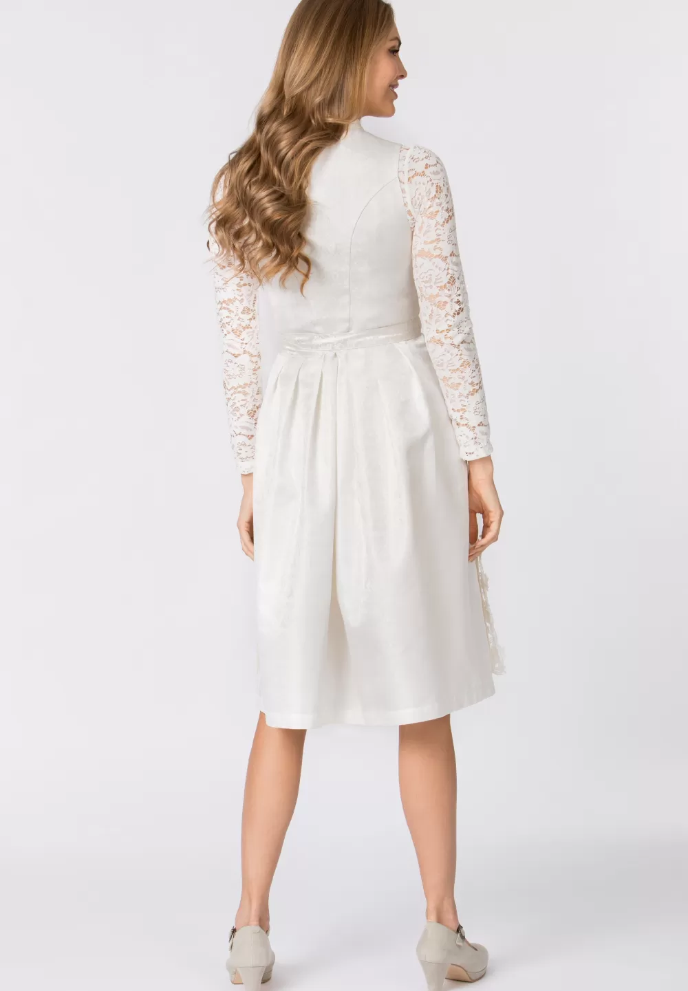Stockerpoint Dirndl Danice | 34*Damen Lange Dirndl 70-96 cm | Midi Dirndl 60-65 cm